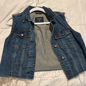 Denim vest
